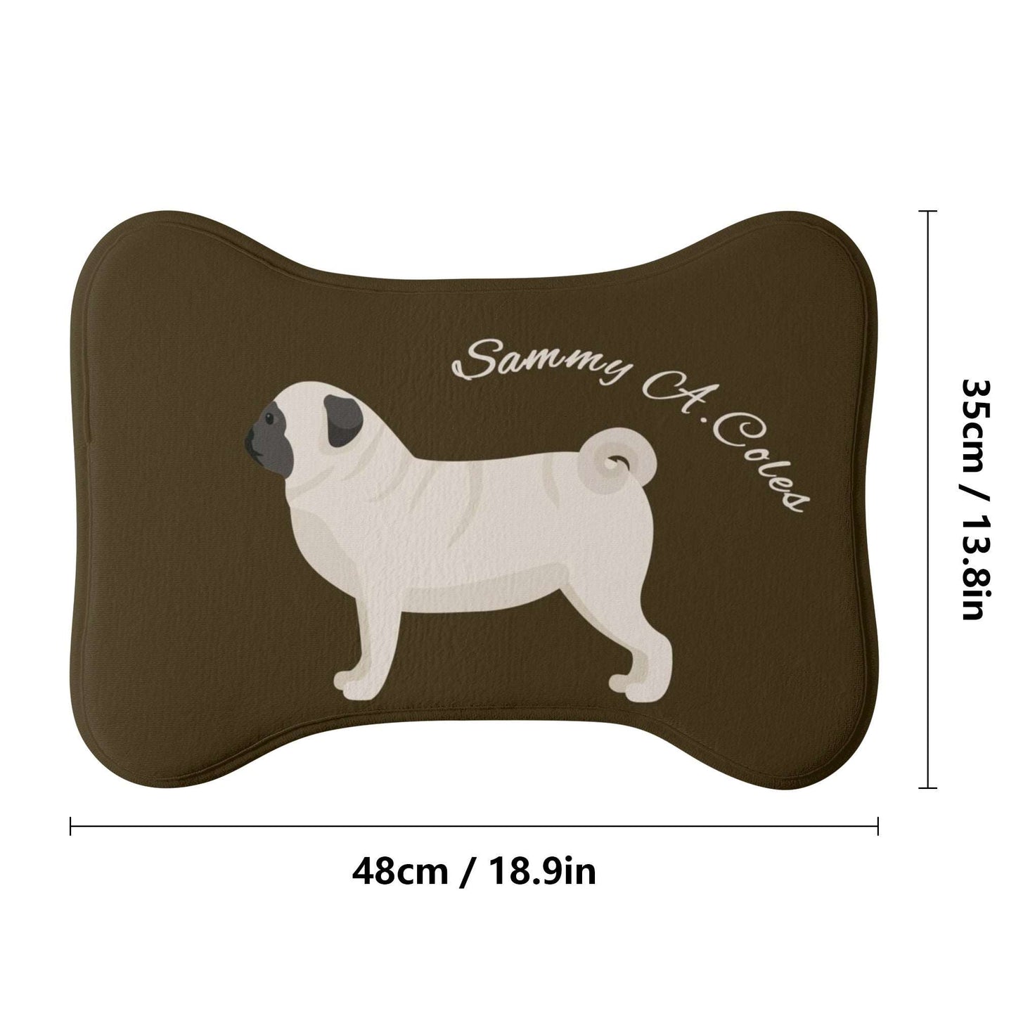 Pug Dog Mat