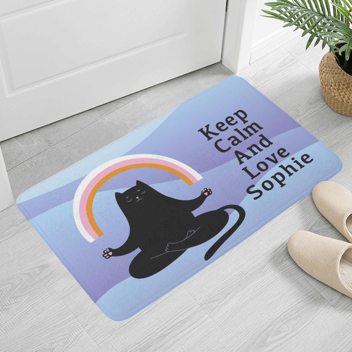 Meditating Cat Pet Mat