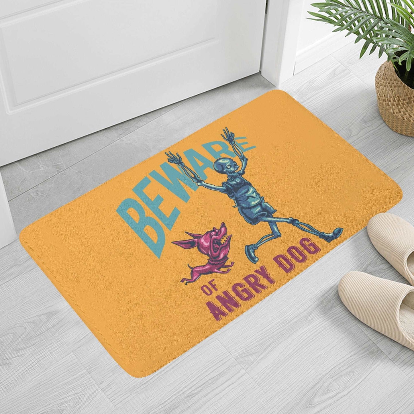 Beware of Angry Dog Pet Mat