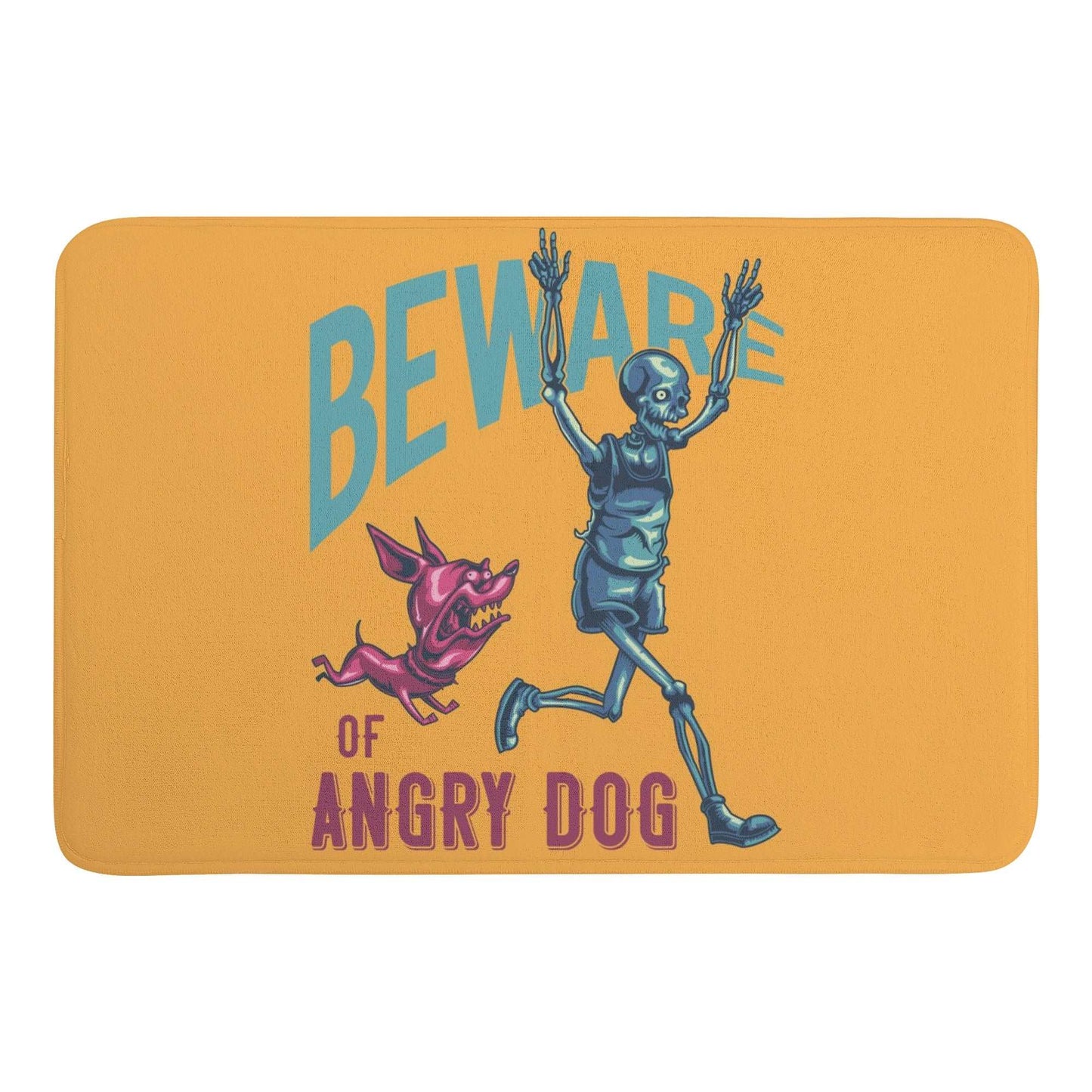 Beware of Angry Dog Pet Mat