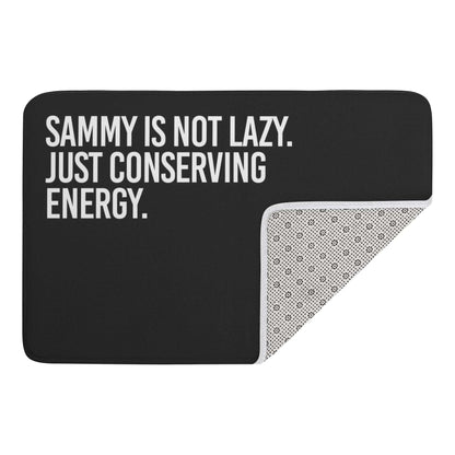 Not Lazy Just Conserving Energy